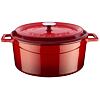 Garnek Ø 32 cm, 9,8 l, żeliwny, czerwony LAVA METAL LVYTC32K2R