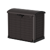 StoreAway ARC Skrzynia do przechowywania 1200 l, 145 x 125 x 82,5 cm, plastikowa, brązowa DURAMAX 86