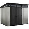 Artisan 9x7 Domek ogrodowy 277 x 226 x 218 cm, plastikowy, szary/antracyt KETER 17204256