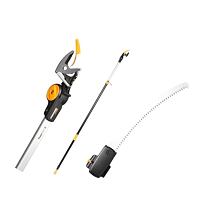 Fiskars Uniwersalne nożyce ogrodowe teleskopowe UPX86 1023624 + piła do przycinania | 1023633
