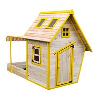 Drewniany domek dla dzieci z piaskownicą Flinky Marimex 11640353