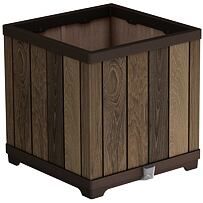 Deco Square Donica 45,5 x 45,5 x 45,5 cm, orzech KETER 261031