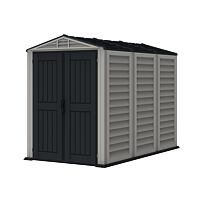 YardMate Plus Domek ogrodowy 4,1 m² + konstrukcja podłogowa, winylowy, szary/antracyt DURAMAX 35825