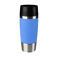 Travel Mug termiczny kubek podróżny 0,36 l - jasno niebieski/stalowy TEFAL K3086114