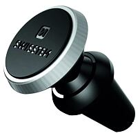 S-Grip Air Vent M9 Magnetyczny uchwyt na telefon do wentylacji auta, czarno-srebrny SWISSTEN 6501042