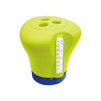 Pływak na chlor z termometrem – kolor żółto/zielony Marimex 10964008