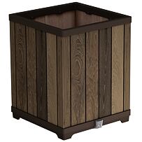 Deco Square Tall Donica 45,5 x 45,5 x 55 cm, orzech KETER 261033