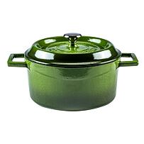 Garnek Ø 20 cm, 2,6 l, żeliwny, zielony LAVA METAL LVYTC20K2G
