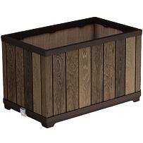Deco Rectangle Donica 76 x 45,5 x 45,5 cm, orzech KETER 261034
