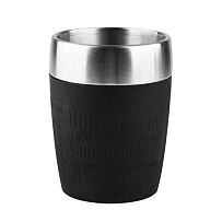 Travel Cup termiczny kubek podróżny 0,2 l - czarny/stalowy TEFAL K3081314