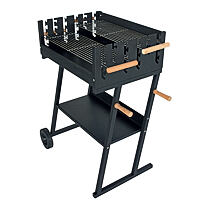 Grill na węgiel drzewny 61 x 45 cm GrillChef Wagon BBQ LANDMANN 11470