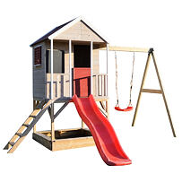 Drewniany domek dla dzieci Weranda z huśtawką MARIMEX 11640371