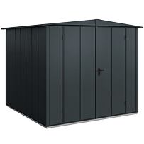 Domek ogrodowy HÖRMANN Berry Typ 2, Modern, dach dwuspadowy, podwójne drzwi