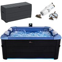 SET Oslo Sapphire F-SA063W Jacuzzi 850 l MSPA + Durabox 270 l + ProSpa Vac Odkurzacz basenowy