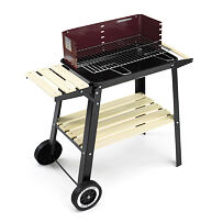 Grill na węgiel drzewny 50 x 26 cm GrillChef Wagon BBQ LANDMANN 0566A