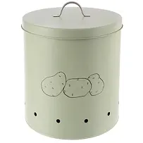 Greenish Pojemnik do przechowywania ziemniaków Ø 22,5 cm, metalowy ORION 127909