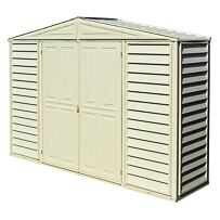 SidePro Domek ogrodowy 319 x 233 x 85 cm, winylowy, beżowy DURAMAX 98001
