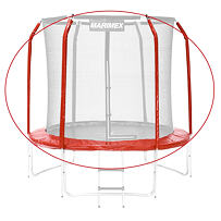 Osłona na sprężyny i słupki do trampoliny ø 305 cm - czerwona MARIMEX 19000774