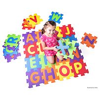 Piankowe puzzle z alfabetem Plastica 105591628