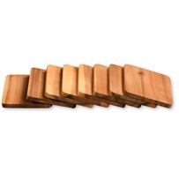 Deski do Raclette 8 szt, 10 x 8 x 0,7 cm, drewno akacjowe KESPER 28958