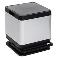Tokyo Kosz na śmieci 40 l, czarny/aluminium DEA HOME Z0460RAA10400