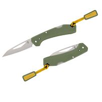 LST Mini Nóż, mechowa zieleń GERBER 1074530