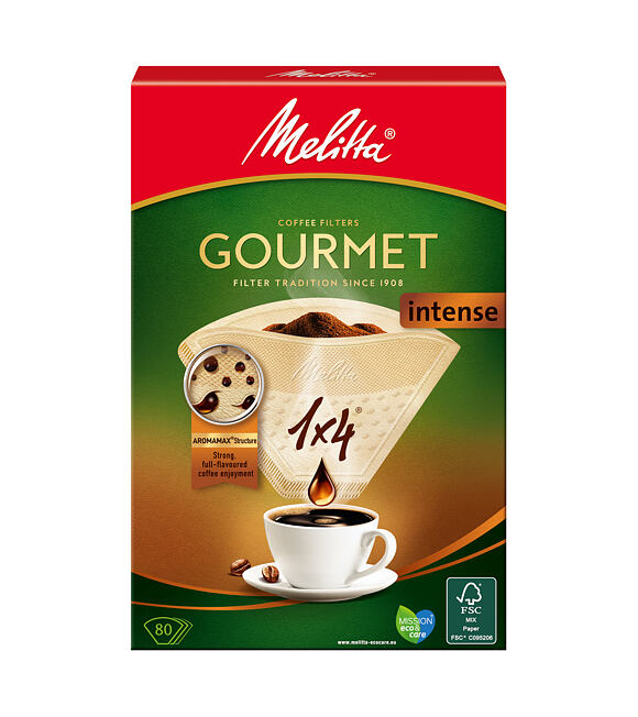 Gourmet Intense Filtry do kawy 1x4 40 szt MELITTA 6763159