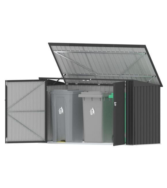 Store Max Skrzynia na kosze na śmieci 3 x 240 l TEPRO 7713