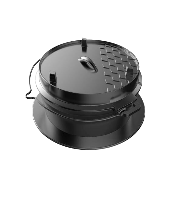 "Dutch Oven" Żeliwny garnek z pokrywą 6 L Tepro 8230