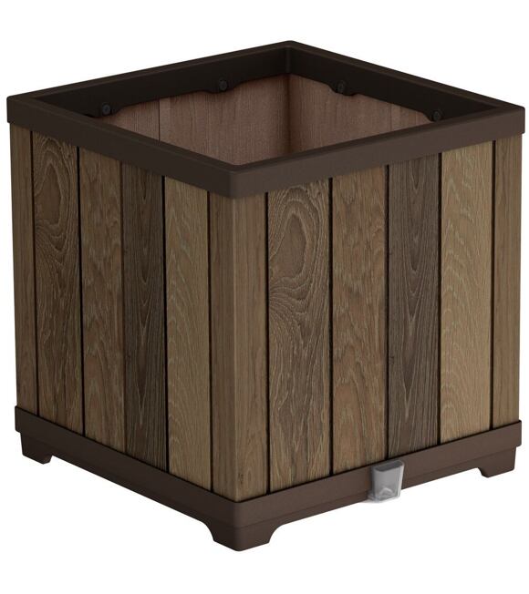 Deco Square Donica 45,5 x 45,5 x 45,5 cm, orzech KETER 261031