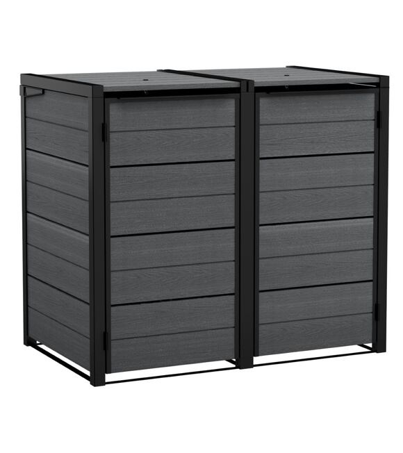 Hide Away szafka na kosze na śmieci 240 l, plastikowa KETER 261887