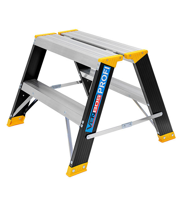 PROFI MAX 5302 Drabina dwustronna 2x2 szczeble, aluminiowa VENBOS VEN.5302