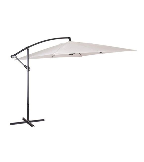 Nevada Parasol wiszący 300 x 300 cm, beżowy HAPPY GREEN 50461300B