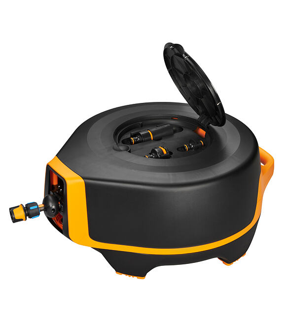 Automatyczny bęben na wąż ogrodowy XL 1/2", 25 m FISKARS 1025932