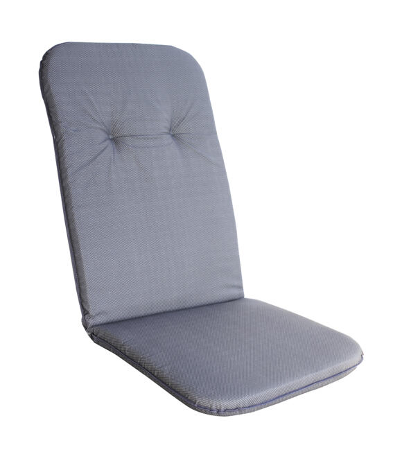 Scala Hoch Poduszka jednokolorowa 50 x 116 x 5 cm, szara SUN GARDEN 10245642