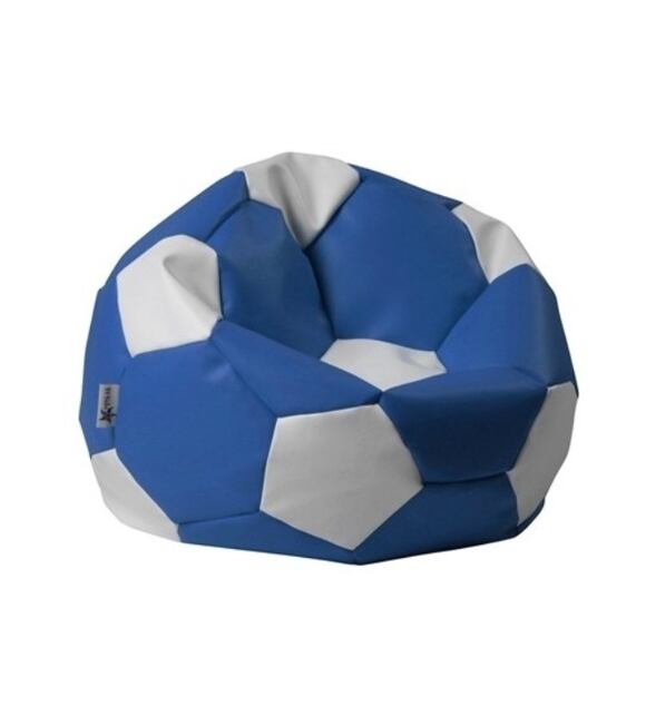 Pufa EUROBALL BIG XL niebiesko-biała Antares