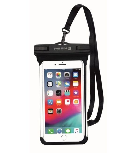 Waterproof Wodoszczelne etui, czarne SWISSTEN 32900800
