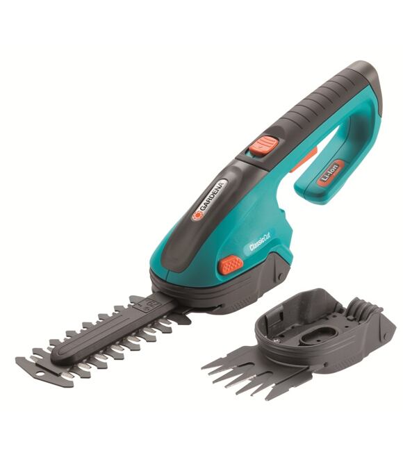 Gardena ClassicCut akumulatorowe nożyce do cięcia brzegów trawnika i krzewów - zestaw, 8887-20
