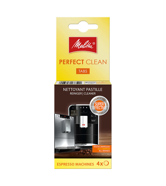 Perfect Clean Tabletki czyszczące do automatycznych ekspresów ciśnieniowych 4 x 1,8 g MELITTA 676248