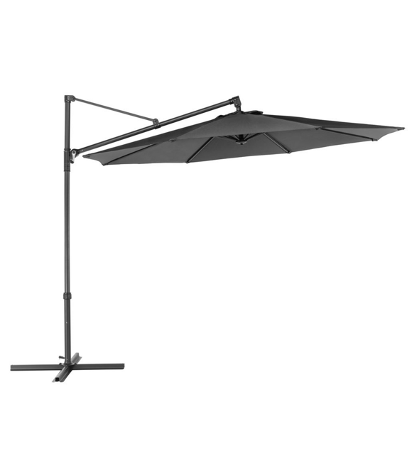 Roja Parasol boczny ø 300 cm, szary ROJAPLAST 607/97