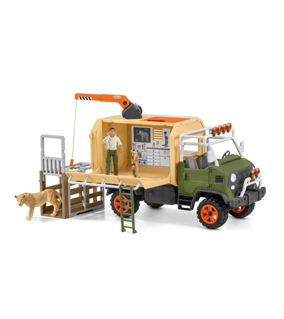 Schleich Wagon ratunkowy dla dużych zwierząt 102642475