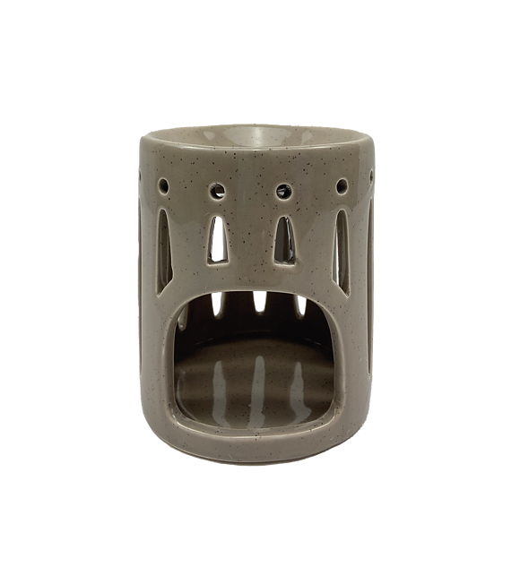 Aromalampa ceramiczna beżowa 11 x 9 cm Prodex 5072960_A