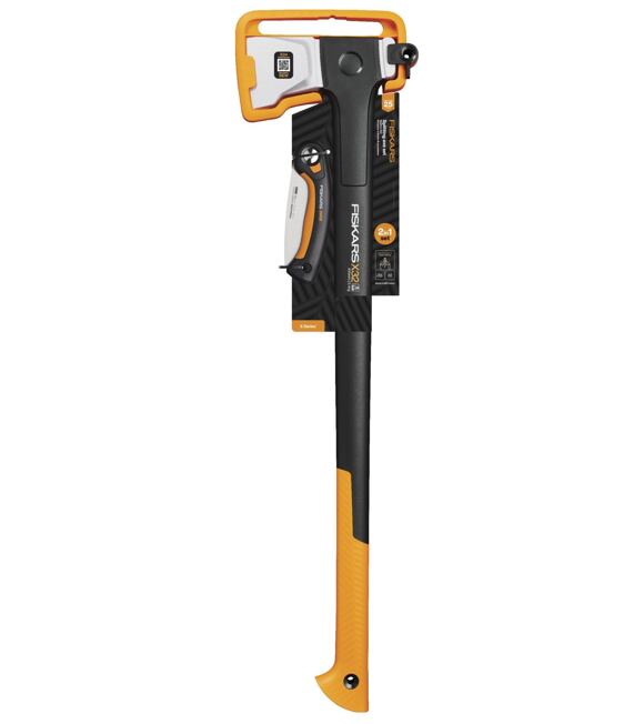 Zestaw siekiera rozłupująca (L) X32 + piła składana Plus SW68 FISKARS 1075435