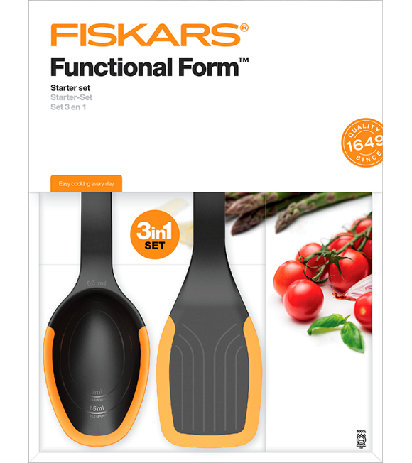 Functional Form komplet akcesoriów kuchennych 3 szt. Fiskars 1027306