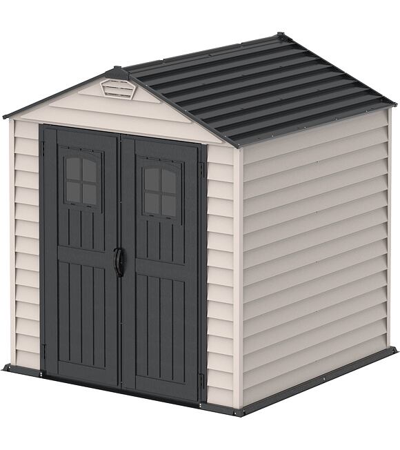 StoreMax Plus Domek ogrodowy 4,5 m² + konstrukcja podłogowa, winylowy, antracyt DURAMAX 30325