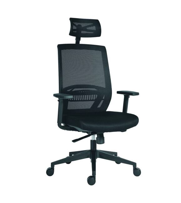Krzesło biurowe ABOVE kolor czarny Antares