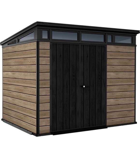 Pent Signature Horizontal Domek ogrodowy 9x7, 279 x 226 x 216 cm, jesion KETER 259819