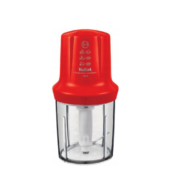 MOULINETTE COMPACT 3IN1  MOLTEN LAVA Czerwony chopper TEFAL MB300538