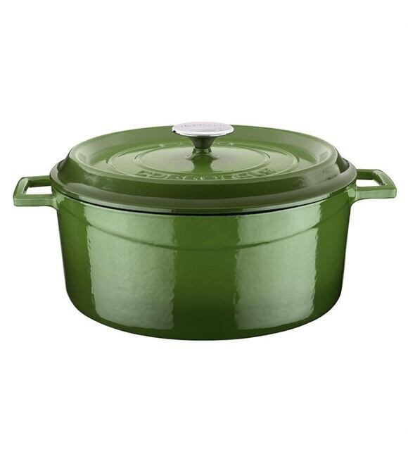 Garnek Ø 32 cm, 9,8 l, żeliwny, zielony LAVA METAL LVYTC32K2G