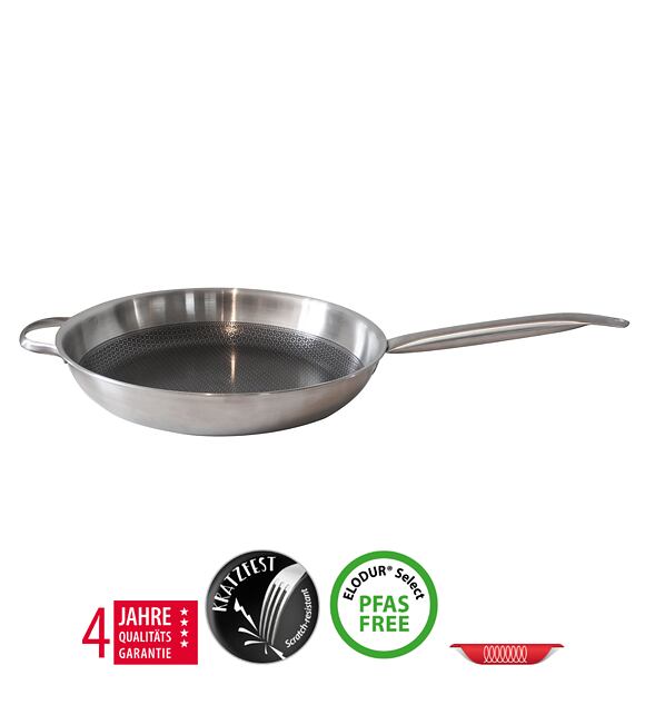 Patelnia Relief Solution z uchwytem pomocniczym Ø 32 cm ELO 35832